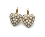 Mariana Earrings Lovely Heart Shape Beaded Crystal Swarovski My Treasures Coll.
