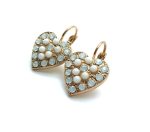 Mariana Earrings Lovely Heart Shape Beaded Crystal Swarovski My Treasures Coll. - Image 2