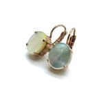 Earrings By Mariana Woman Adorable Round Shell White Mop Mineral - Image 2