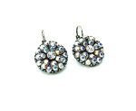 Mariana Earrings My Treasures Coll. Beautiful Flower Shape Crystal AB Austrian Crystals - Image 3