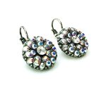 Mariana Earrings My Treasures Coll. Beautiful Flower Shape Crystal AB Austrian Crystals - Image 2