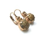 Mariana Earrings Stunning Round Drop Landscape Jasper Mineral My Treasures Coll. - Image 3