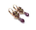 Mariana Earrings Colorful Chandelier Austrian Crystals Dream Inspiration Coll. - Image 3