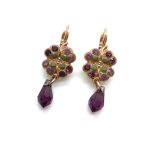 Mariana Earrings Colorful Chandelier Austrian Crystals Dream Inspiration Coll. - Image 2