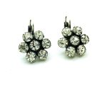 Mariana Earrings Flower Shape Clear Flower Shape Austrian Crystals My Treasures Coll.