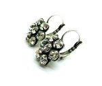 Mariana Earrings Flower Shape Clear Flower Shape Austrian Crystals My Treasures Coll. - Image 2