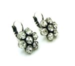 Mariana Earrings Flower Shape Clear Flower Shape Austrian Crystals My Treasures Coll. - Image 3