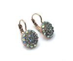 Mariana Earrings Glitzy Black Diamond AB Crystal Swarovski My Treasures Coll. - Image 3