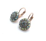 Mariana Earrings Glitzy Black Diamond AB Crystal Swarovski My Treasures Coll.
