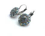 Earrings By Mariana My Treasures Coll. Soulful Black Diamond & Black AB Austrian Crystals - Image 3