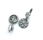 Mariana Earrings Floral Guardian Angel Clear Austrian Crystals On A Clear Day Sweet Summer Coll. - Image 3