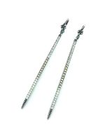 Mariana Earrings Elegant Dangling Crystal Swarovski On A Clear Day Sweet Summer Coll. - Image 2