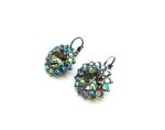 Earrings By Mariana My Treasures Coll. Glamorous Black Diamond & AB Swarovski Crystals - Image 3
