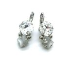 Mariana Earrings Finely Detailed Faceted Clear Crystal Swarovski On A Clear Day Sweet Summer Coll.