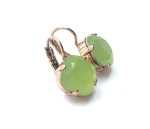 Mariana Earrings Gorgeous Lime Cushion Crystal Swarovski My Treasures Coll. - Image 3
