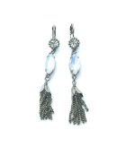 Mariana Earrings Fashionable Tassle & Marquise-Cut Crystal Swarovski On A Clear Day Sweet Summer Coll.
