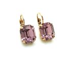 Mariana Earrings Radiant Light Amethyst Crystal Swarovski My Treasures Coll. - Image 2