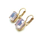 Mariana Earrings Charming Rose Water Opal Austrian Crystals My Treasures Coll. - Image 2