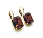 Mariana Earrings My Treasures Coll. Timeless Cyclamen Austrian Crystals - Image 2