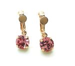 Mariana Earrings Lovely Light Rose Crystal Swarovski My Treasures Coll.