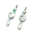 Mariana Earrings Elegant Triple Tier Strand Austrian Crystals On A Clear Day Sweet Summer Coll.