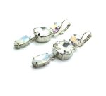 Mariana Earrings Elegant Triple Tier Strand Austrian Crystals On A Clear Day Sweet Summer Coll. - Image 2