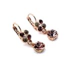 Earrings By Mariana Butterfly Shape Purple and Lavender Swarovski Crystals - Image 5