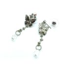 Mariana Earrings Butterfly Dangling with Tear Drop Crystal Swarovski On A Clear Day Sweet Summer Coll. - Image 3