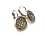 Mariana Earrings Round Finely Detailed Crystal Swarovski  Serai Cocktail Hour Coll. - Image 3