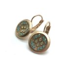 Mariana Earrings Round Finely Detailed Crystal Swarovski  Serai Cocktail Hour Coll. - Image 2