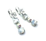 Mariana Earrings Fashionable Multi Tier Strand Crystal Swarovski On A Clear Day Sweet Summer Coll. - Image 3