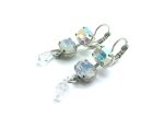 Mariana Earrings Alluring Triple Tier Strand Austrian Crystals On A Clear Day Sweet Summer Coll. - Image 2