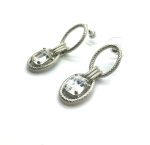 Mariana Earrings Exquisitely Elegant Clear Austrian Crystals On A Clear Day Sweet Summer Coll.
