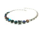 Necklace By Mariana Woman Colorful Floral Charms Swarovski Crystals - Image 2