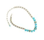 Mariana Necklace Finely Detailed Turquoise & Turquoise Opal Crystal Swarovski My Treasures Coll. - Image 2