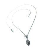 Mariana Necklace Gorgeous Leaf Shape Beaded Austrian Crystals On A Clear Day Sweet Summer Coll. - Image 3
