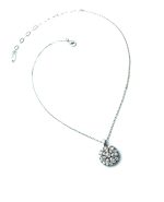 Necklace Pendant By Mariana Woman Gorgeous Guardian Angel Swarovski Crystals