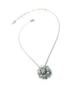 Mariana Necklace Floral Beaded Crystal Swarovski On A Clear Day Sweet Summer Coll.