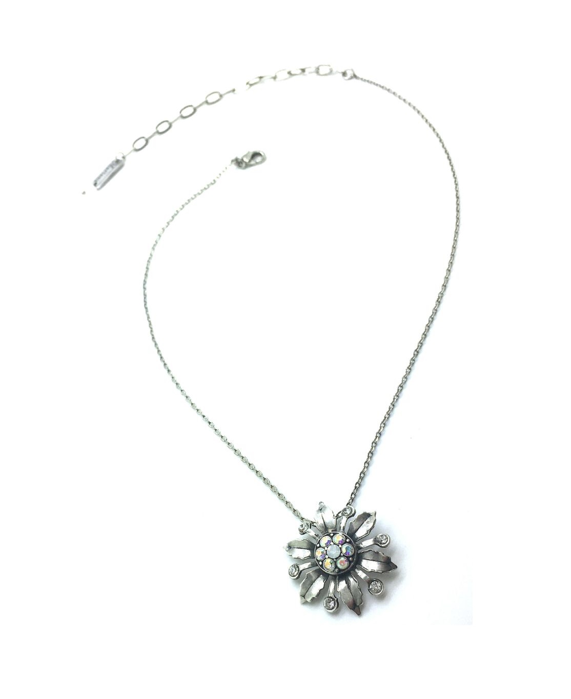 N-5244-001-SP (1) Mariana Necklace Floral Beaded Crystal Swarovski On A Clear Day Sweet Summer Coll. - Image 1