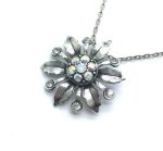 Mariana Necklace Floral Beaded Crystal Swarovski On A Clear Day Sweet Summer Coll. - Image 2