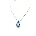 Necklace Pendant By Mariana Woman Alluring Pear Shape Paradise Swarovski Crystals