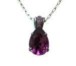 Mariana Necklace Pendant Pear Shape Amethyst Crystal Swarovski My Treasures Coll. - Image 2