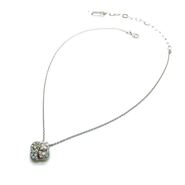 Mariana Necklace Lovely Floral Beaded Crystal Swarovski On A Clea Day Sweet Summer Coll.