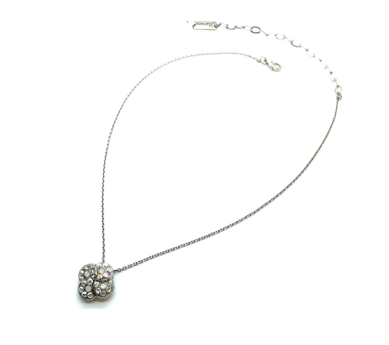 N-5319-3-001-RO (3) Mariana Necklace Lovely Floral Beaded Crystal Swarovski On A Clea Day Sweet Summer Coll. - Image 1