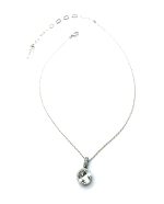 Mariana Necklace Pendant Lovely Cushion Clear Crystal Swarovskin On A Clear Day Sweet Summer Coll. - Image 3