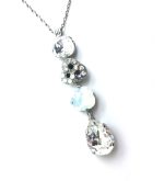 Mariana Necklace Sophisticated Multi Tier Strand Crystal Swarovski On A Clear Day Sweet Summer Coll. - Image 2