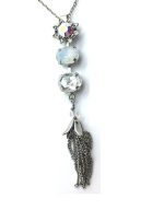 Mariana Necklace Fabulous Multi Tier Strand Crystal Swarovski On A Clear Day Sweet Summer Coll. - Image 2