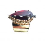 Ring By Mariana Woman Exude Elegance Royal Red Swarovski Crystal