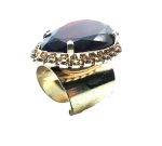 Ring By Mariana Woman Exude Elegance Royal Red Swarovski Crystal - Image 3