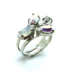 Mariana Ring Precious Marquise-Cut Crystal Swarovski On A Clear Day Sweet Summer Coll. - Image 3